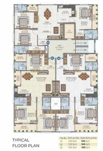 Project Image of 1645.0 - 1669.0 Sq.ft 3 BHK Apartment for buy in Silver Velly Om Residency