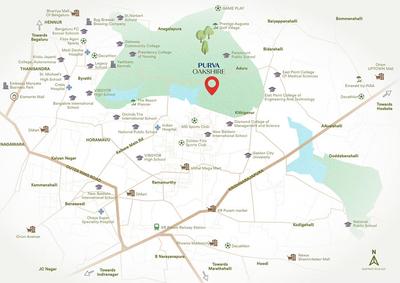 Project Image of 519.0 - 2648.0 Sq.ft Residential Plot Plot for buy in Purva Oakshire