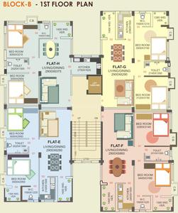 Project Image of 768.0 - 980.0 Sq.ft 2 BHK Apartment for buy in Shree Kunj