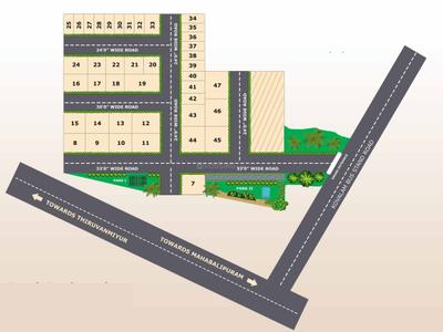 Project Image of 1095.0 - 2200.0 Sq.ft 3 BHK Villa for buy in VNCT Beach Boulevard Phase II