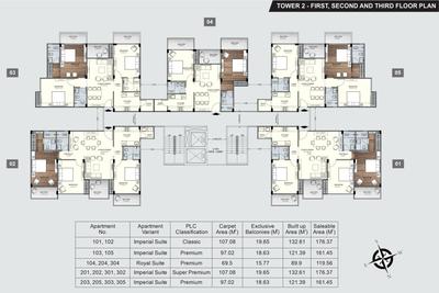 Project Image of 748.09 - 5435.0 Sq.ft 2 BHK Apartment for buy in Manglam River Valley Phase I