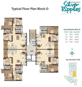 Project Image of 1285.0 - 2155.0 Sq.ft 2 BHK Apartment for buy in Sumadhura Silver Ripples