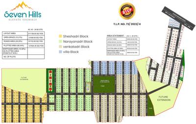 Sree Bhuvi Seven Hills Layout Plan 1