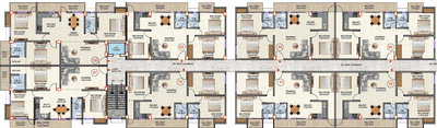 Project Image of 550.0 - 1015.0 Sq.ft 2 BHK Apartment for buy in Ashirwad IOB Galaxy Phase II