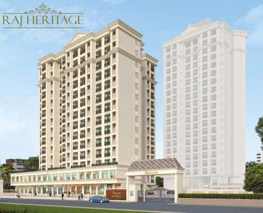 Project Image of 0.0 - 631.0 Sq.ft 2 BHK Apartment for buy in Raj Heritage 1