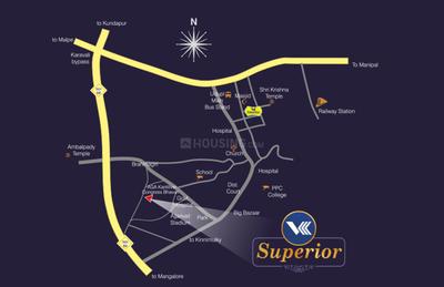 Project Image of 930.0 - 1615.0 Sq.ft 2 BHK Apartment for buy in V K Superior