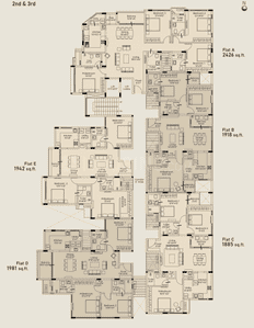 Project Image of 1885.0 - 2426.0 Sq.ft 3 BHK Apartment for buy in Appaswamy Arcus