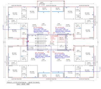 Project Image of 596.11 - 791.58 Sq.ft 2 BHK Apartment for buy in Gopinath Surat Shree Swaminarayan Hills