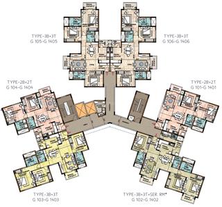 Project Image of 705.0 - 1980.0 Sq.ft 1 BHK Apartment for buy in Puravankara 270 Degrees