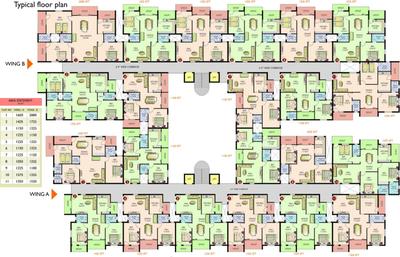 Project Image of 1050.0 - 2575.0 Sq.ft 2 BHK Apartment for buy in VBC Oracle Residency
