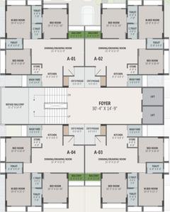Project Image of 0.0 - 990.0 Sq.ft 3 BHK Apartment for buy in Colin Haven