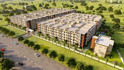 Project Image of 705.0 - 1600.0 Sq.ft 1 BHK Apartment for buy in Samhita Serene MTB Phase II