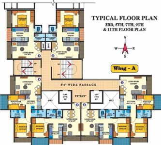 Project Image of 295.0 - 483.51 Sq.ft 1 BHK Apartment for buy in DBR Dias Residency Park Wing A