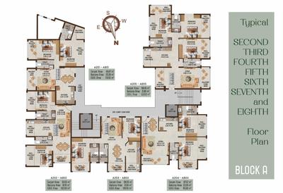 Project Image of 1060.25 - 1964.41 Sq.ft 2 BHK Apartment for buy in Alcon Panora