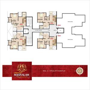 Project Image of 327.0 - 620.0 Sq.ft 1 BHK Apartment for buy in Urbania Mangalam