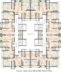 Project Image of 650 Sq.ft 1 BHK Apartment / Flat for sale in Nalasopara West for Rs. 3400000