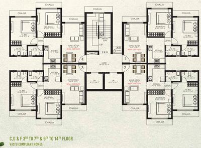 Project Image of 398.0 - 697.0 Sq.ft 1 BHK Apartment for buy in VL Savli Eastern Groves Phase 1A