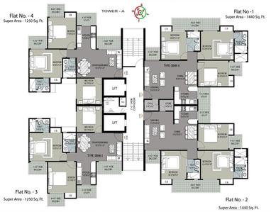 Project Image of 895.0 - 1650.0 Sq.ft 2 BHK Apartment for buy in Sethi Max Royal