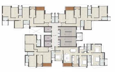 Project Image of 1074.0 - 1800.0 Sq.ft 3 BHK Apartment for buy in Kalpataru Magnus