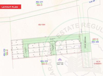 Patel Ketankumar Jagdishbhai Swastika Bunglows Layout Plan 1