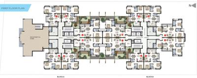 Project Image of 1040.0 - 1075.0 Sq.ft 2 BHK Apartment for buy in Ruby Elite