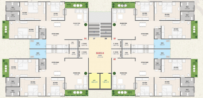 Project Image of 1191.13 - 1515.67 Sq.ft 3 BHK Apartment for buy in Aakshar Royal Relexa
