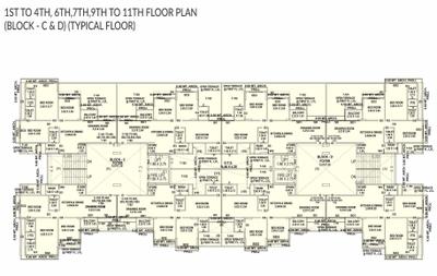 Project Image of 854.55 - 857.56 Sq.ft 3 BHK Apartment for buy in N B Sourish