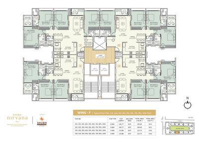 Project Image of 1332.0 - 2433.0 Sq.ft 3 BHK Apartment for buy in Shubh Nirvana