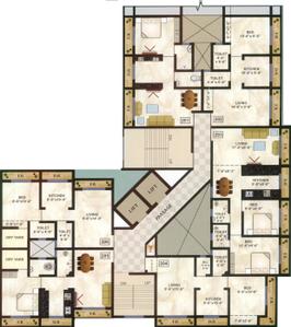 Project Image of 363.0 - 542.0 Sq.ft 1 BHK Apartment for buy in Vimal Heights