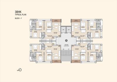 Project Image of 666.82 - 821.07 Sq.ft 2 BHK Apartment for buy in Kelly La Maison