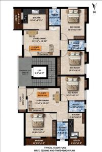 Project Image of 864.0 - 884.0 Sq.ft 2 BHK Apartment for buy in Sri Maha Periyava Anugraha Apartment