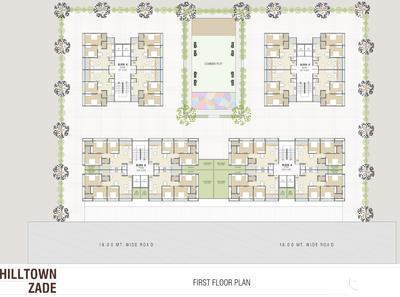 Project Image of 657.35 - 816.12 Sq.ft 2 BHK Apartment for buy in Hilltown Zade