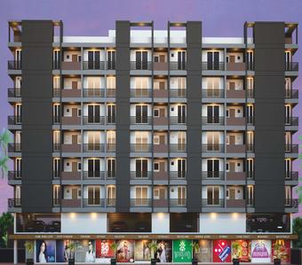 Project Image of 493.85 - 544.76 Sq.ft 2 BHK Apartment for buy in Vvj Akshar Avenue