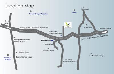 Project Image of 1276 Sq.ft 2 BHK Apartment / Flat for sale in Pisoli for Rs. 5400000