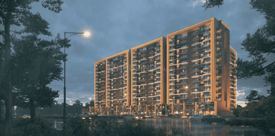 Project Image of 0.0 - 2034.0 Sq.ft 3 BHK Apartment for buy in Swagat Glassglow