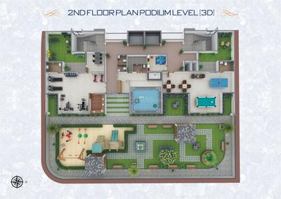 Project Image of 710.0 - 1012.0 Sq.ft 2 BHK Apartment for buy in SMB United Emporio