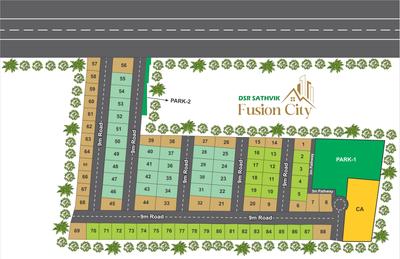 Project Image of 1200.0 - 1500.0 Sq.ft Residential Plot Plot for buy in DSR Sathvik Fusion City