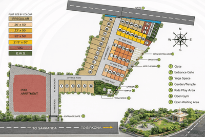 Project Image of 1100.0 - 1300.0 Sq.ft Residential Plot Plot for buy in Arjun Residency Phase II