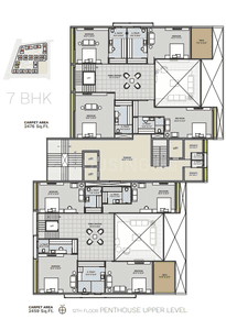 Project Image of 1911.0 - 6203.0 Sq.ft 3 BHK Apartment for buy in Avadh Ercole