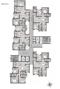Project Image of 1515.0 - 1660.0 Sq.ft 3 BHK Apartment for buy in Bren Avaana