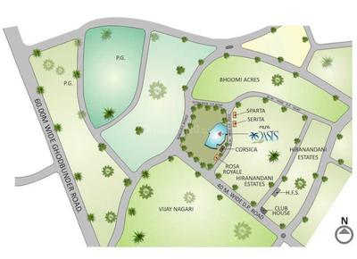 Project Image of 1250 Sq.ft 2.5 BHK Apartment / Flat for sale in Hiranandani Estate for Rs. 16000000