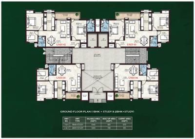 Project Image of 670.0 - 1645.0 Sq.ft 1 BHK Apartment for buy in Omaxe Cassia GH II Phase I