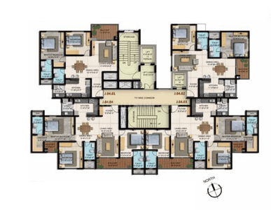 Project Image of 600.0 - 3150.0 Sq.ft 1 BHK Apartment for buy in Shriram Blue