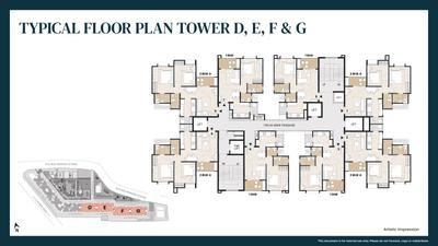 Project Image of 572.1 - 705.0 Sq.ft 2 BHK Apartment for buy in Mahindra Happinest Tathawade