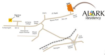 Project Image of 420.16 - 575.29 Sq.ft 1 BHK Apartment for buy in Alark Residency EWS LIG