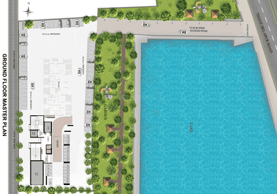 Project Image of 733.0 - 942.0 Sq.ft 2 BHK Apartment for buy in Parth Lakeview