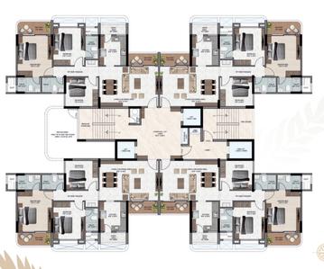 Project Image of 1249.0 - 2582.0 Sq.ft 2 BHK Apartment for buy in Anjani Exotica