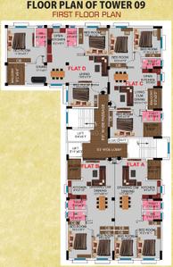 Project Image of 1677.0 - 2058.0 Sq.ft 3 BHK Apartment for buy in Ashiyana Vista