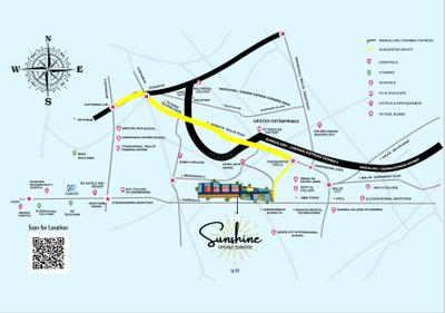 Project Image of 1200.0 - 2400.0 Sq.ft Residential Plot Plot for buy in Joy Sunshine
