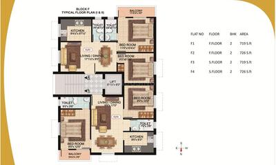 Project Image of 445.0 - 1001.0 Sq.ft 1 BHK Apartment for buy in Colorhomes Breeze Avenue